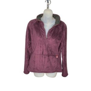 The North Face Purple Oversized Hoodie